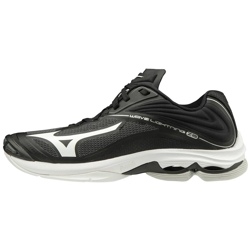 Scarpe Volley Mizuno Wave Lightning Z6 Donna - Nere/Argento - 90321-JUXF